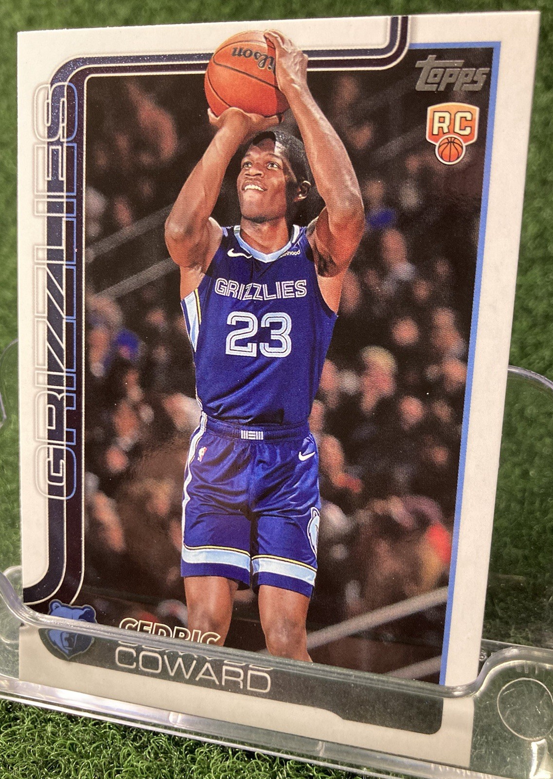 Cedric Coward 2025-26 Topps Basketball #211 (RC)