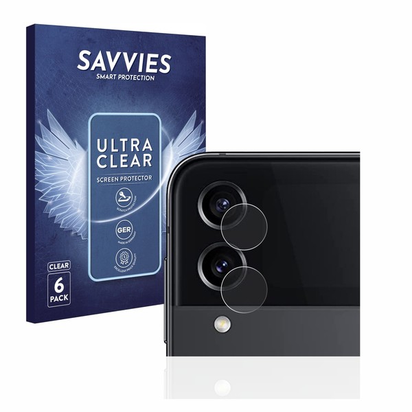 6X Schutzfolie Samsung Galaxy Z Flip 4 (Nur Kameraschutz) Display Schutz Folie-image
