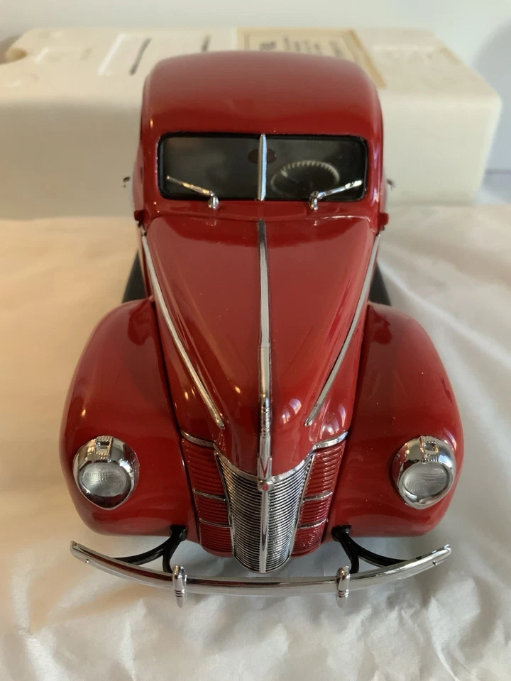 1940 Ford Deluxe Coupe, Danbury Mint, Orig Box, Cert Title Replica, See Descript - Image 4 of 4