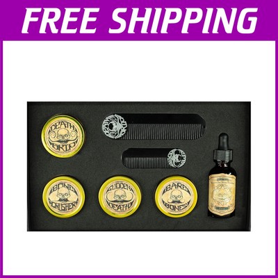 Gold Standard Mustache Kit -  Wax Combo