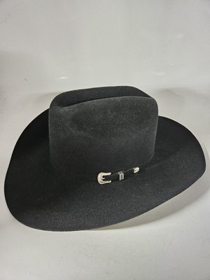 Bailey 4X Angora Blend Black Cowboy Western Hat - Size 7 1/2  display picture 3