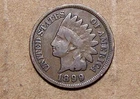1899       Indian Head Cent     ACTUAL  COIN                         90614204-06