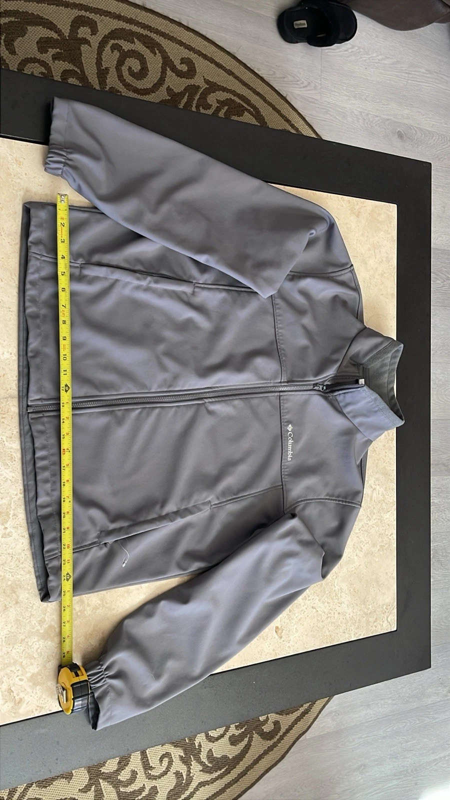 COLUMBIA Bowen Lake Men's Gray Jacket w/POCKETS/ Size XL