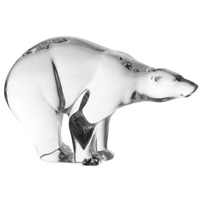 Baccarat Baccarat Crystal Figurines Polar Bear- Clear - No Box