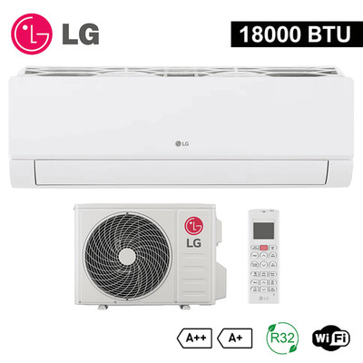 LG Libero SMART Klimaanlage Mattweiß WiFi 18000 BTU 5,0 kW A++ A+