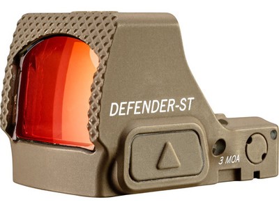 Vortex Optics Defender-ST Micro Red Dot Sight 1x 3 MOA Dot Tan