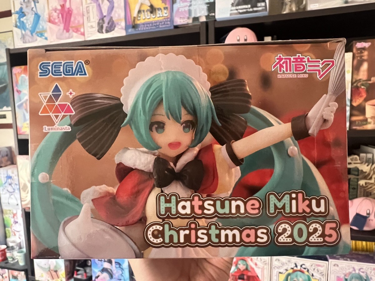 New! Hatsune Miku Christmas 2025 Figure Luminasta Sega US Seller  display picture 1