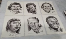 💥 1973-74 LINNETT PORTRAITS MLB All-Stars 6 Single Players Robinson Brock etc💥