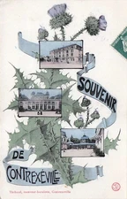 88* CONTREXEVILLE  ��souvenir��  multi vues       RL57,0762
