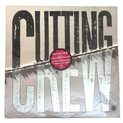 CUTTING CREW - Broadcast (1986) Vinyl LP Record.  Clean Excellent First Press