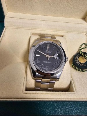 Rolex Datejust II Ref. 116300 Stahl 41 mm - Mit Box und Papieren!