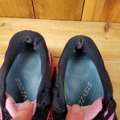 *Read* Brooks Adrenaline GTS 22 Black Pink Trainers Womens UK Size 6.5 EU40 - Picture 9 of 13