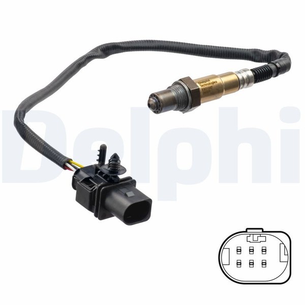 Vor Katalysator Delphi ES21247-12B1 Lambdasonde FüR Alfa Romeo,Fiat,Lancia-image