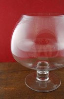 Large Brandy Glass Vases 9.5 Large Brandy Glass Vases 9.5