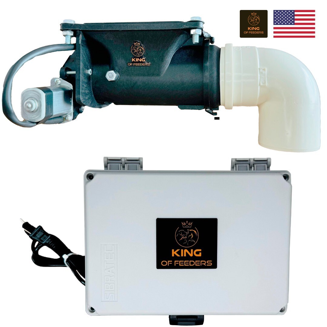 Automatic Feeder for Goats, Sheep, and Lambs, Food Dispenser with