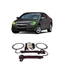 Bright Green Angel Eye Headlight Halo Kit For Chevrolet Malibu 08-12 Bright Green Angel Eye Headlight Halo Kit For Chevrolet Malibu 08-12