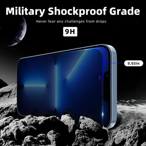 For Apple iPhone 14 Pro Max Anti-Spy Privacy Glass Screen Protector Film - Picture 5 of 10