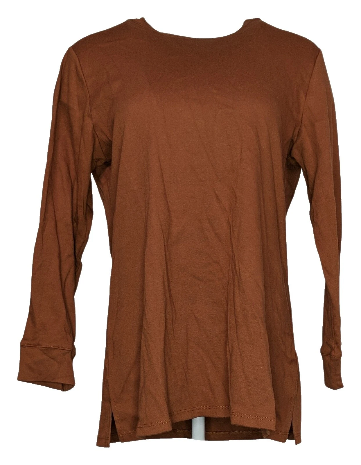 Poliéster Denim & Co. Suéteres para mujer marrón