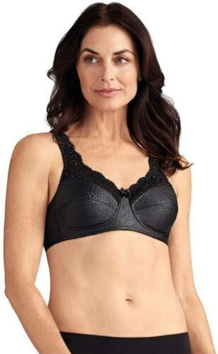 Camille Womens Mastectomy Non Wired Full Cup Bra - White - Bilateral  Pocketed