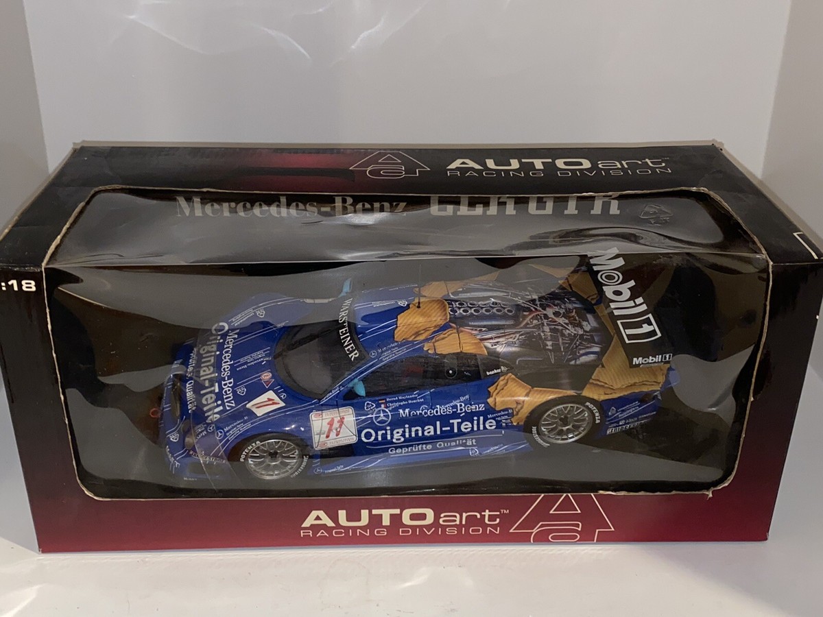 1:18 Autoart Mercedes Benz CLK GTR FIA GT #11 Original-Teile 