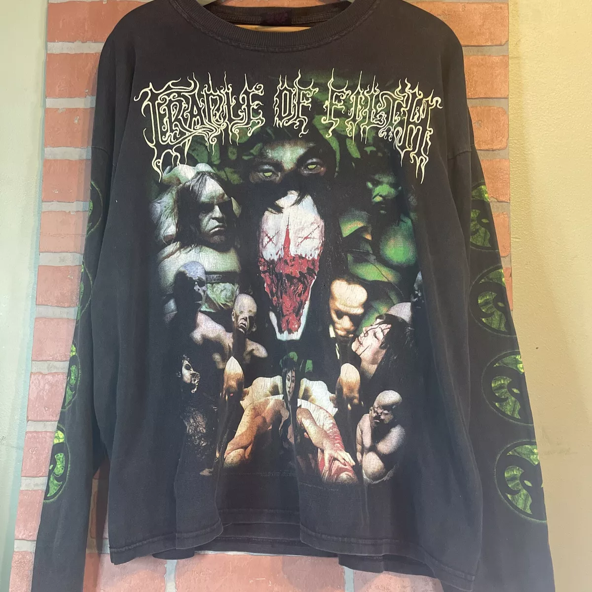CRADLE OF FILTH ロング Tシャツ 超希少 XL オーバーサイズ③