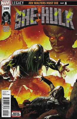 She-Hulk Comic 159 Cover A Mike Deodato First Print 2018 Mariko Tamaki Lindsay
