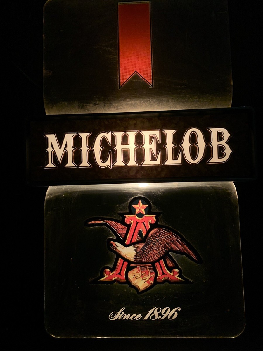 Vintage Michelob Electric Light Beer Sign “Since 1896” Brew Vintage Michelob Electric Light Beer Sign “Since 1896” Brew