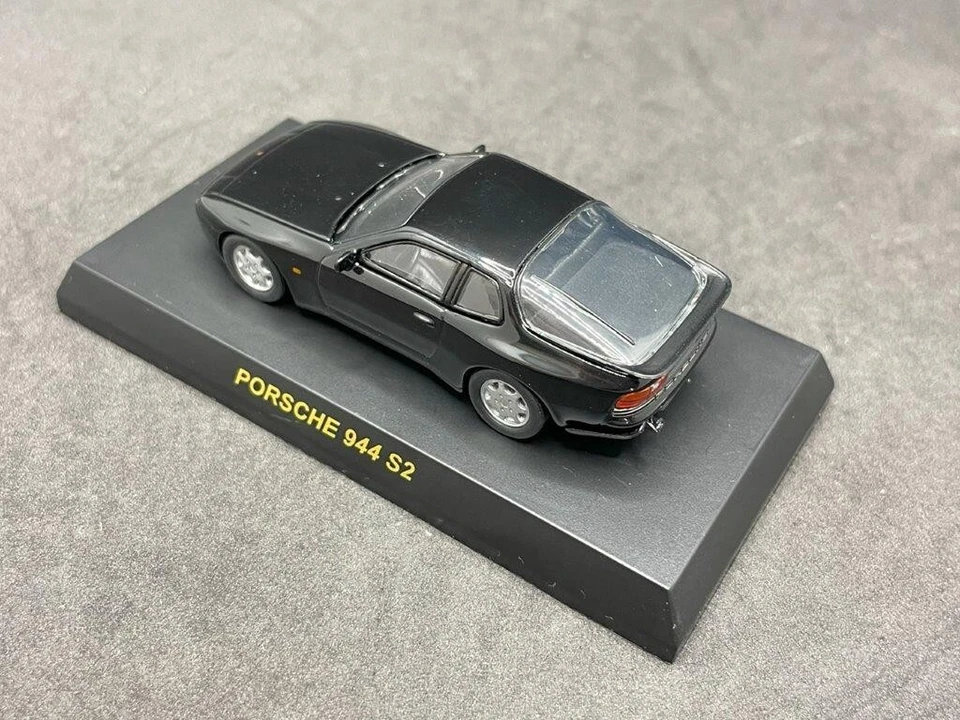 Coche modelo diecast negro Kyosho 1/64 Porsche collection2 944 S2 13D1 Foto 3 de 4