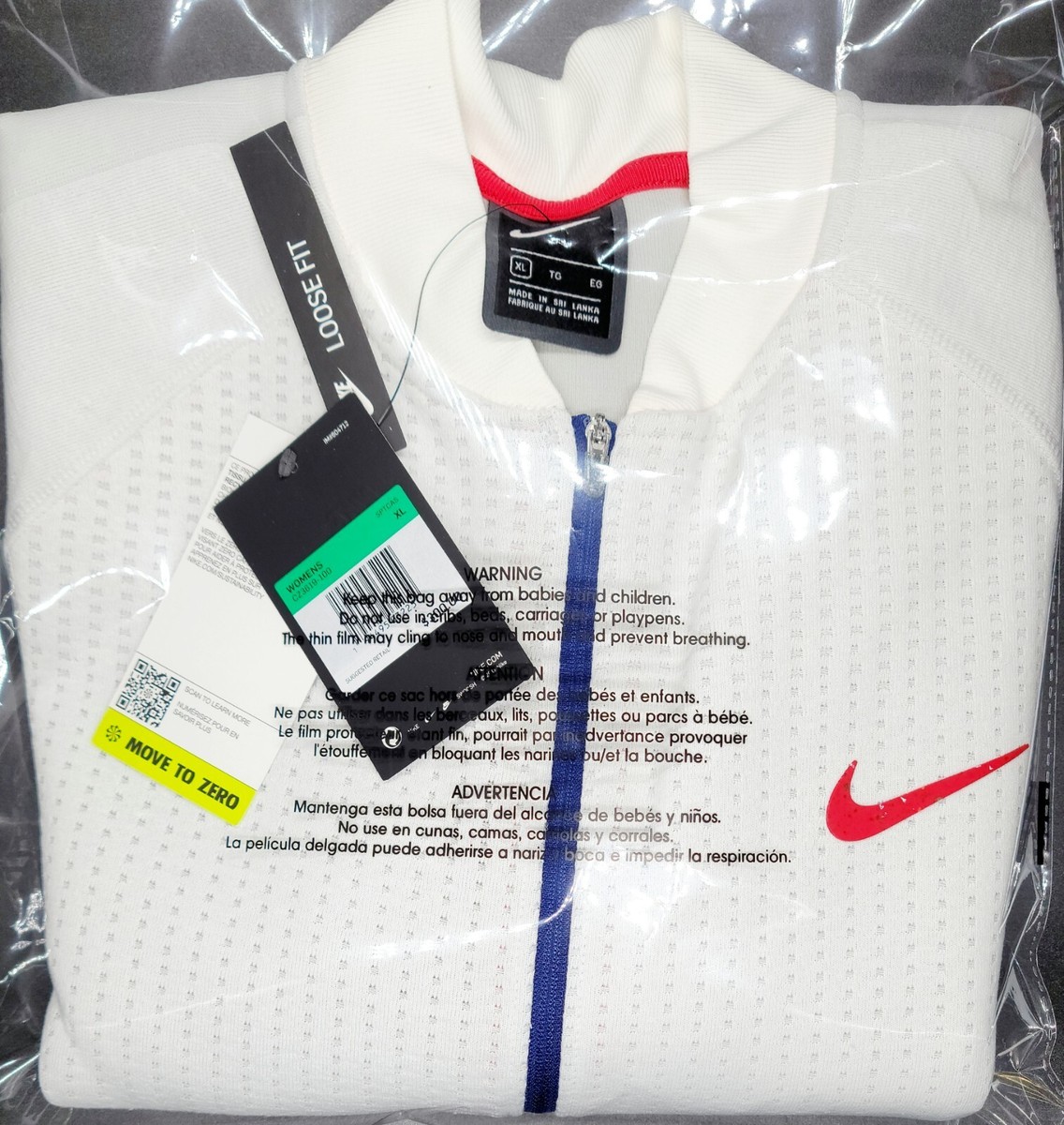 Nike USA Olympic NSW Tech Fleece Womens F-Zip Jacket Unreleased