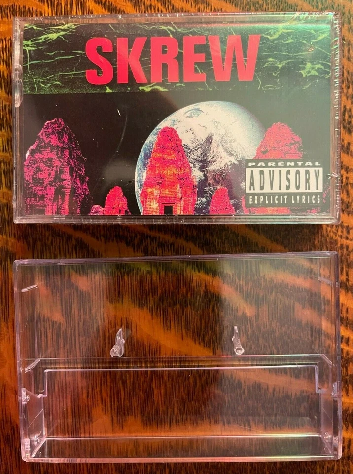 CASSETTE TAPE **SEALED** SCREW~BURNING IN WATER ,DROWNING IN FLAME~METAL BLADE - Image 2 of 4