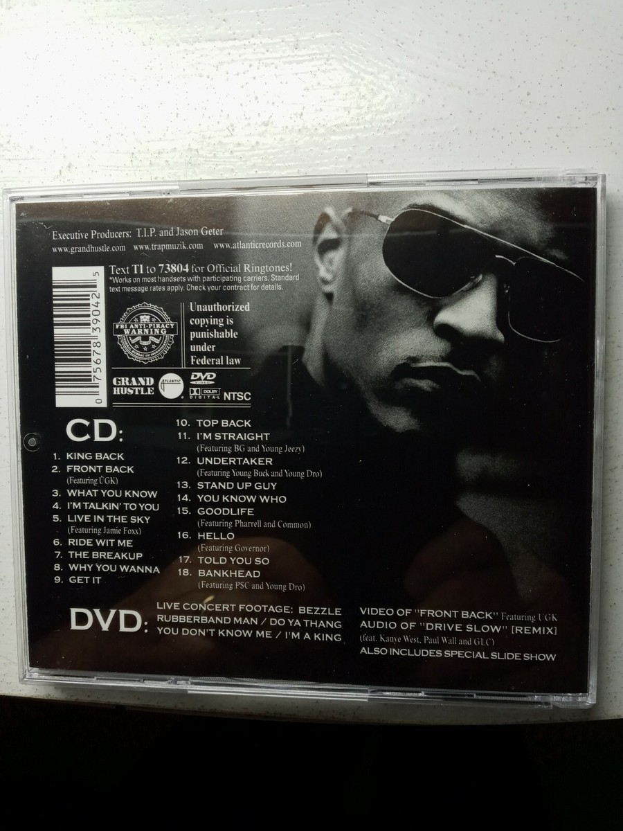 T.I. : King Rap/Hip Hop 2 Discs CD Pre - Owned (B1) | eBay