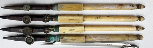 Antique Early W F Stanley & Co London Drawing Drafting Surveying Instruments - Foto 3 di 15