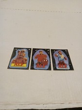 Lot of 3 Vintage ALF Sticker Cards / Trading Cards. From Topps 1988