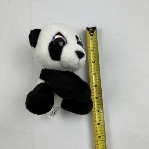 Lump Stars Signature Panda Bear Plush White Black 6" Stuffed - Picture 4 of 4