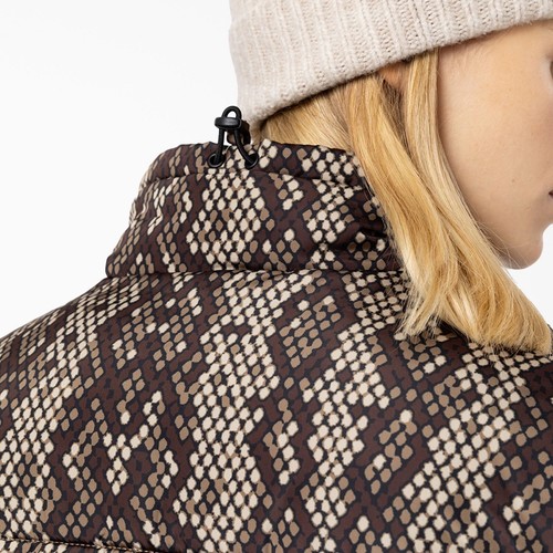 Dickies Camden Puffer Jacket Women's Size Small - Snakeskin Python $149 Retail - Picture 5 of 8