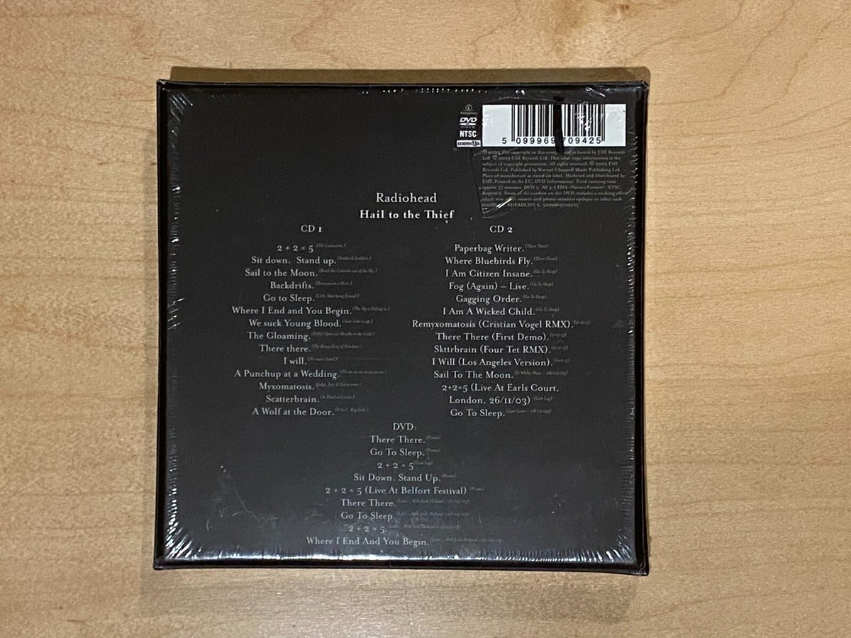 Radiohead - HAIL TO THE THIEF - Deluxe Edition CD/DVD 3 Disc Set