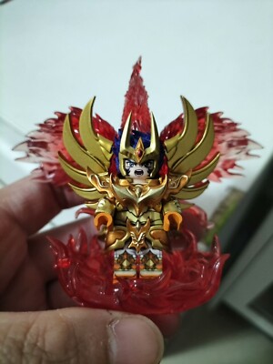 Custom Third Party lyl brick  Saint Seiya Phoenix Ikk Figures-
