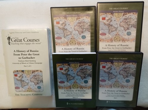 The great Courses, A History of Russia: From Peter the Great to Gorbachev. 18...