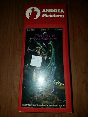 Andrea Miniatures: 54mm White Metal Kit - NALACH, EVIL SHADOW new in shrink