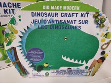 NEW Kid Made Modern Dinosaur Craft Kit Deluxe Craft Box For Kids 6-12 Retail 30