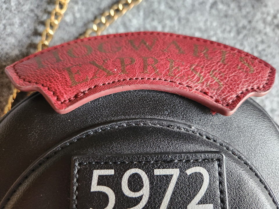 Hogwarts Express Faux Leather Canteen Style Handbag w/ Metal Chain