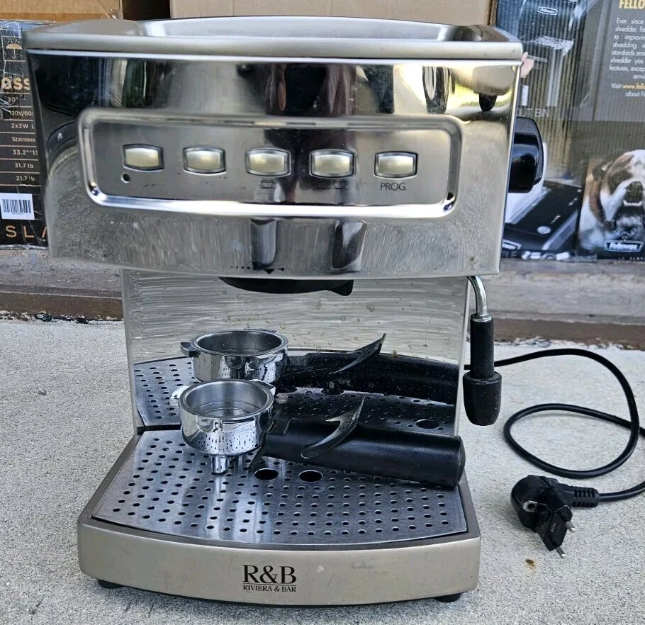 Riviera and Bar TSK-1817B Espresso Machine Not Tested