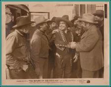 WARNER BAXTER in "The Return of Cisco Kid" - Original Vintage Photo - 1939