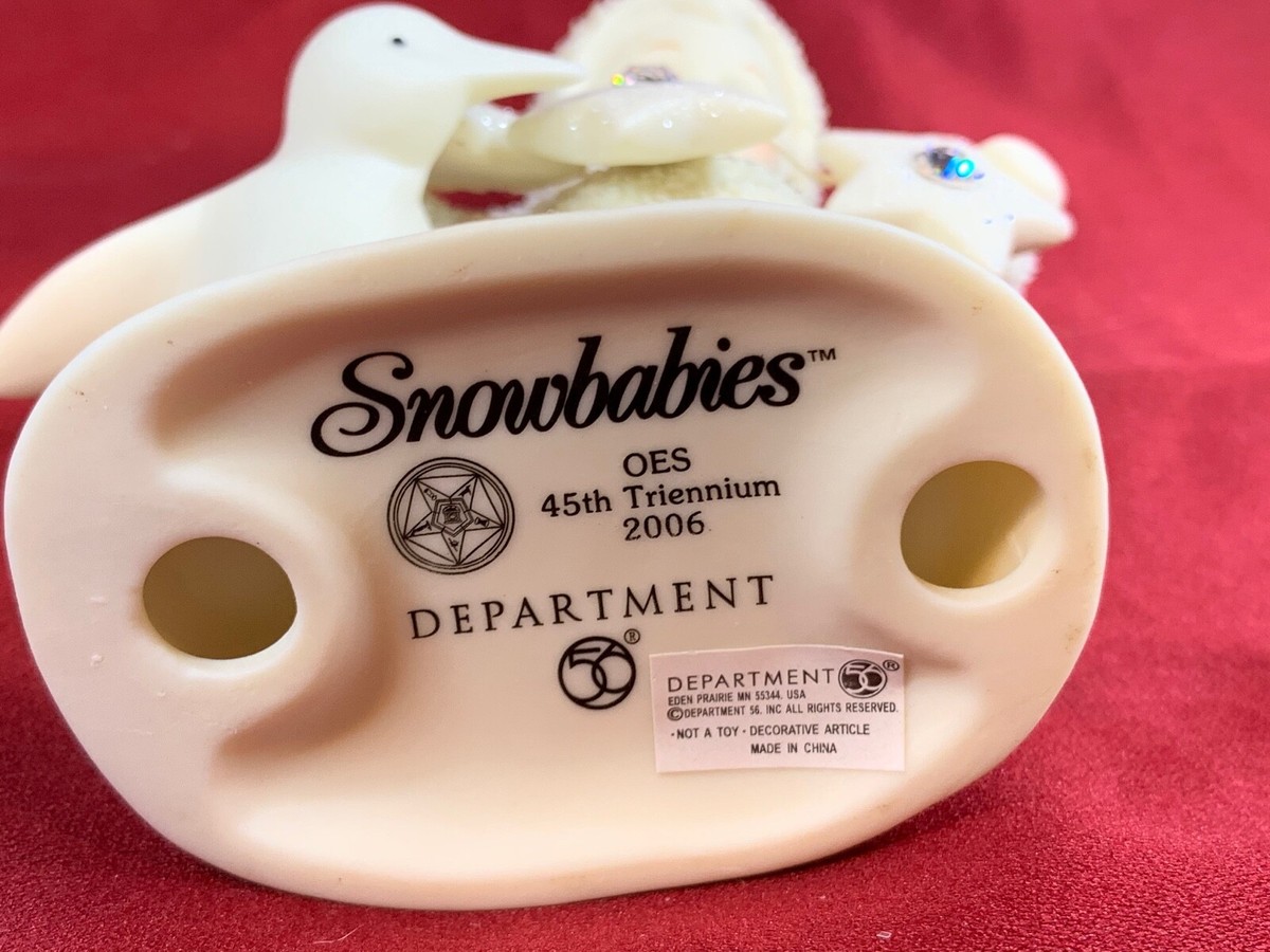 Snowbabies Dept 56 - 45rd TRIENNIUM 2006 - Perfect Condition