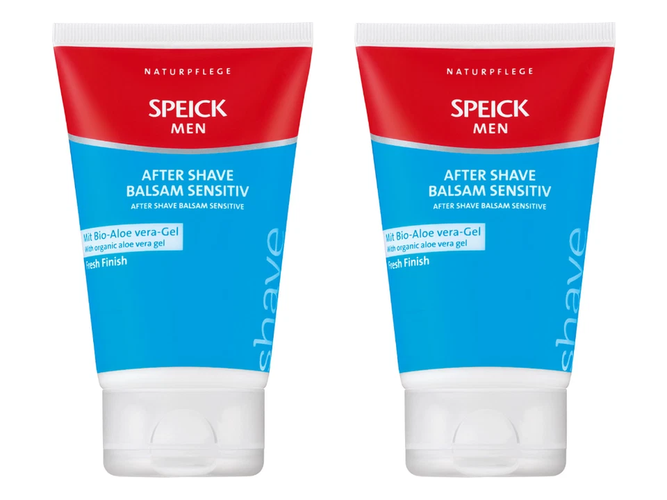 After Shave Balsam Speick Men Sensitive Naturpflege Herren Rasur Bio 2x100ml Dhl