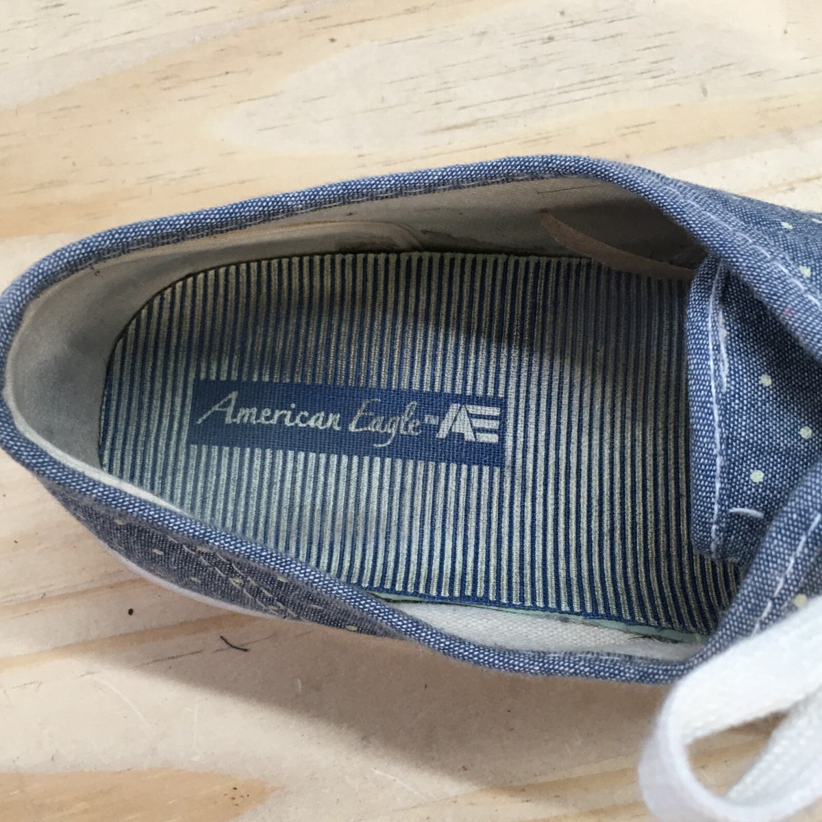American Eagle Shoes Womens 8.5 Polka Dot Sneakers 173990