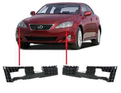 Neu Lexus IS250 IS350 2006 - 2009 Vorne Stoßstange Innere Unterstützung Paar Set