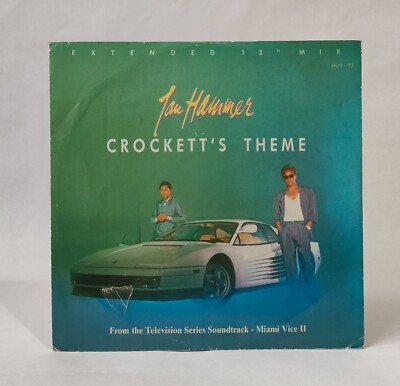 Jan Hammer - Crockett's Theme - Musik Vinyl Record