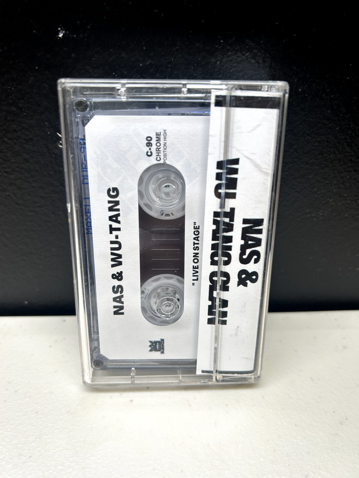 RARE! TAPE KINGZ CLASSIC CUTS NAS & WU TANG LIVE ON STAGE NYC MIXTAPE