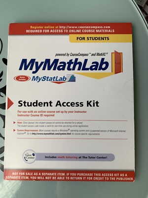 MyMathLab: Student Access Kit